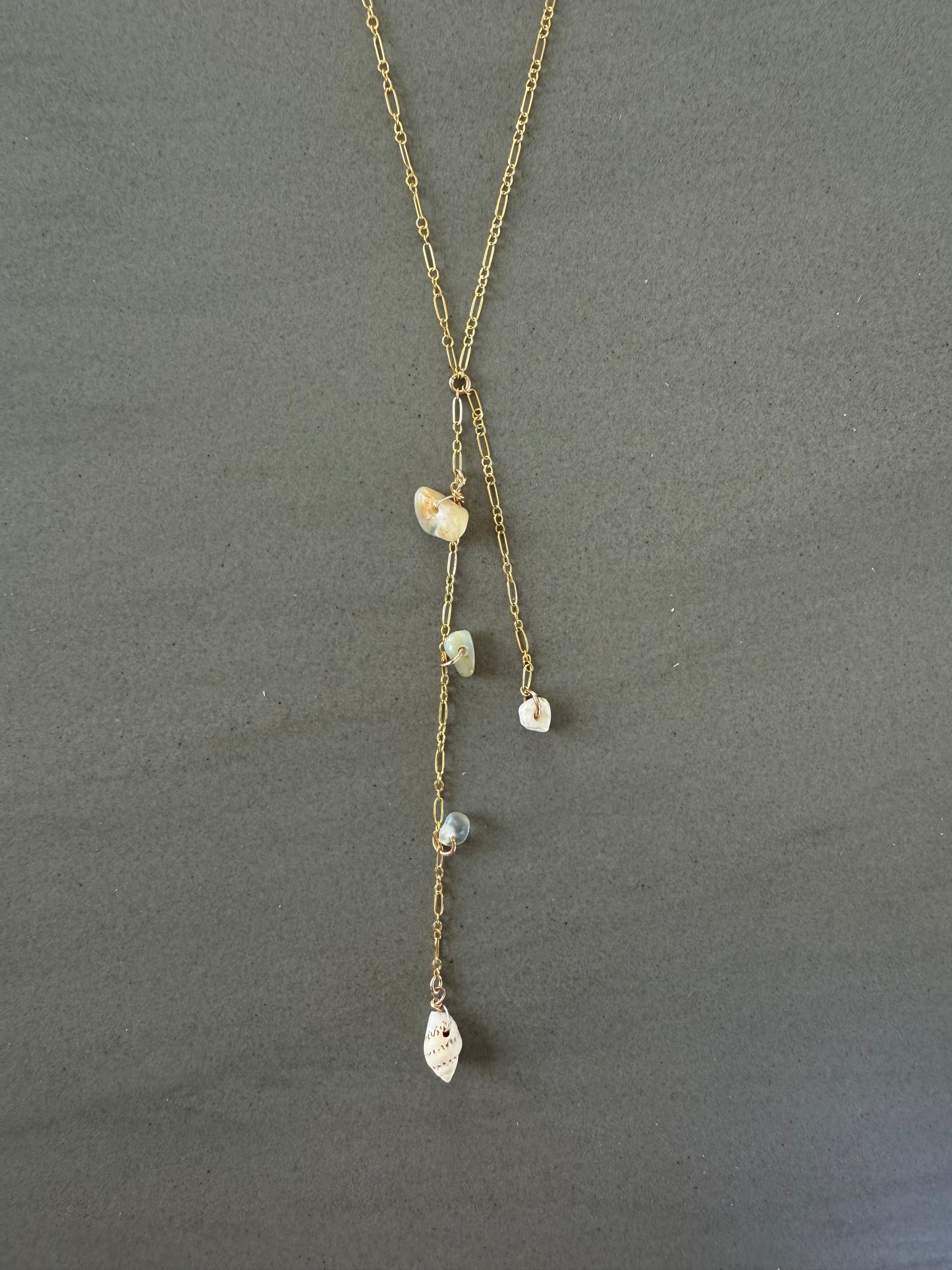 Blue shore necklace