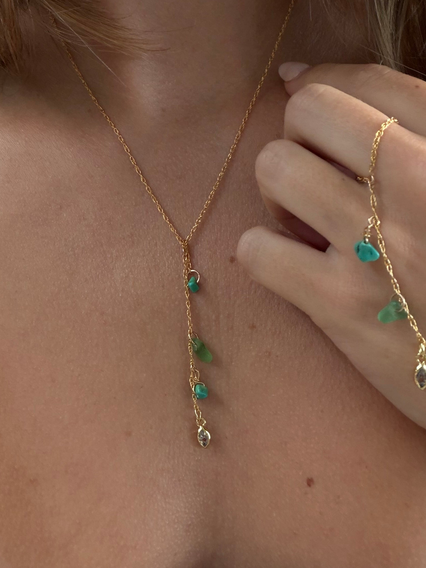Sea drop necklace