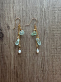Beachy drop earrings