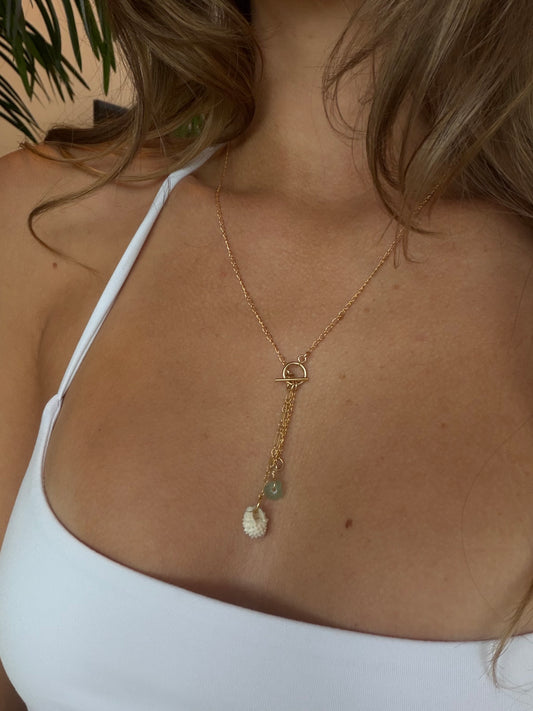 Salty drop necklace