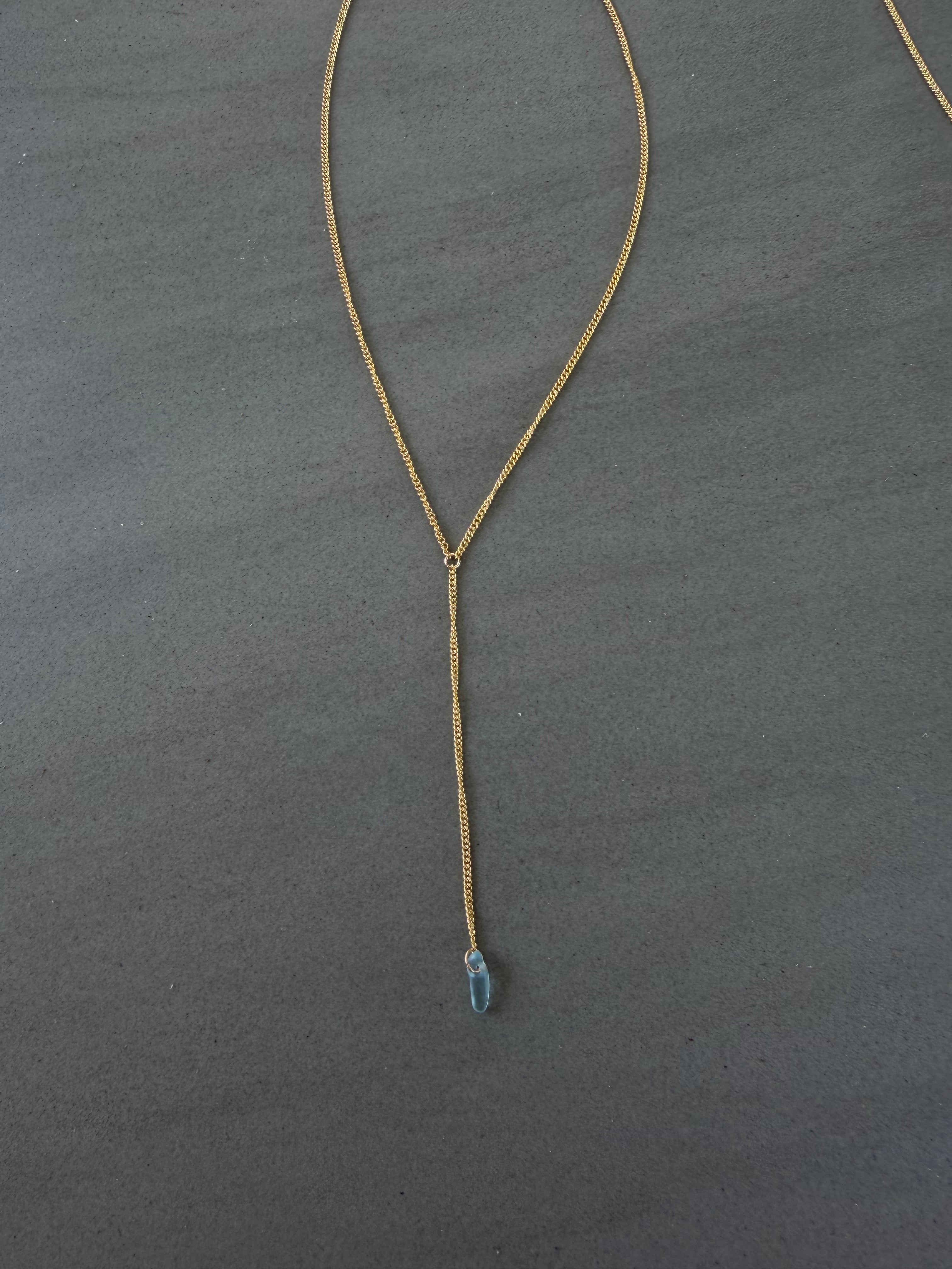 Simple blue drop