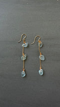 Azure earrings